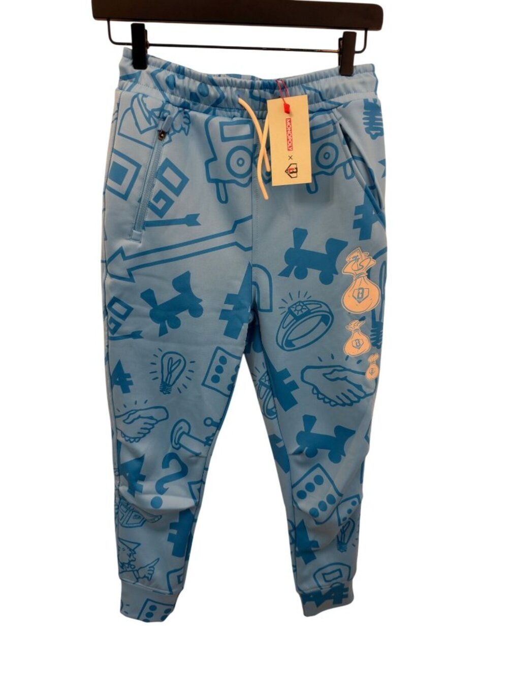NWT Baseball 101 x Monopoly joggers size youth large